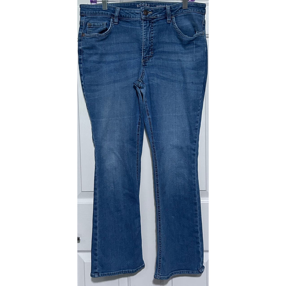 Riders by Lee Women's Mid Rise Bootcut Jeans‎ Size 14P